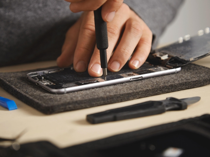 Our repair workshop